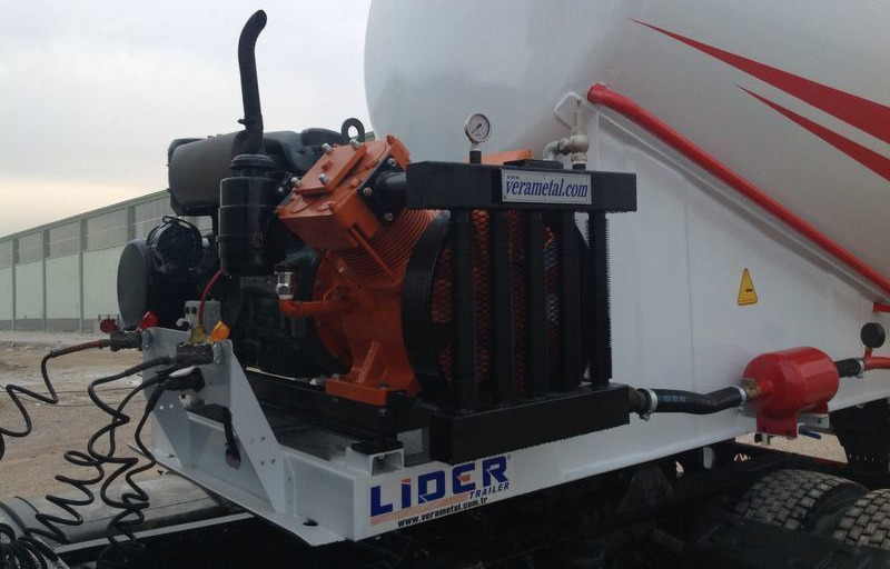 Nov Polprikolica cisterna za transport cementa LIDER 2025 NEW (FROM MANUFACTURER FACTORY SALE): slika 10