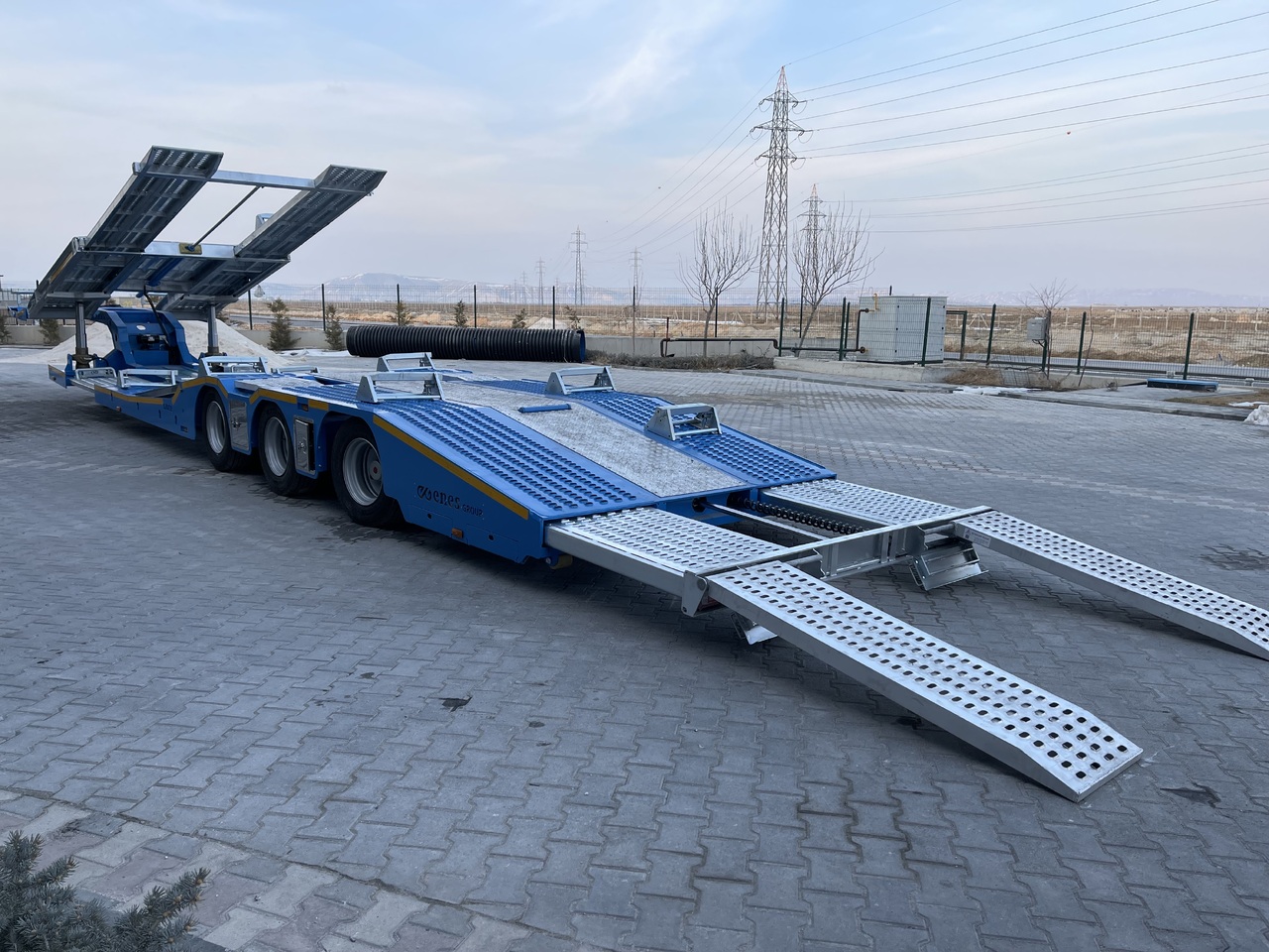 Nov Polprikolica avtotransporter za transport težkih strojev LIDER 2025 NEW UNUSED READY IN FACTORY STOCK: slika 13