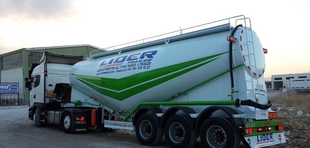 Nov Polprikolica cisterna za transport cementa LIDER 2025 YEAR NEW BULK CEMENT manufacturer co.: slika 16