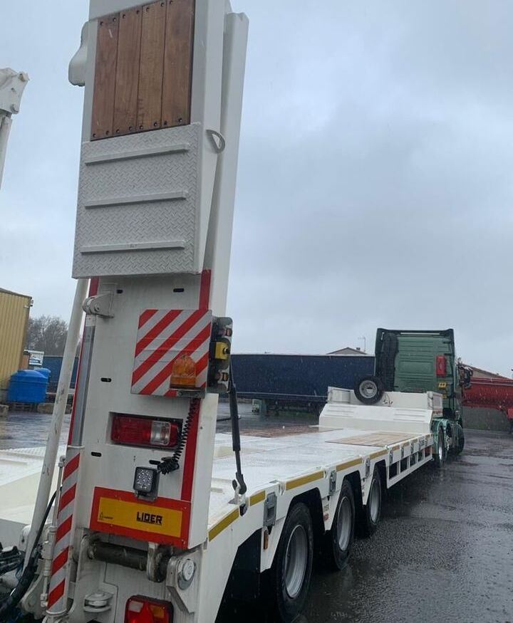 Nov Nizko noseča polprikolica LIDER 2025 YEAR NEW LOWBED TRAILER FOR SALE (MANUFACTURER COMPANY): slika 7