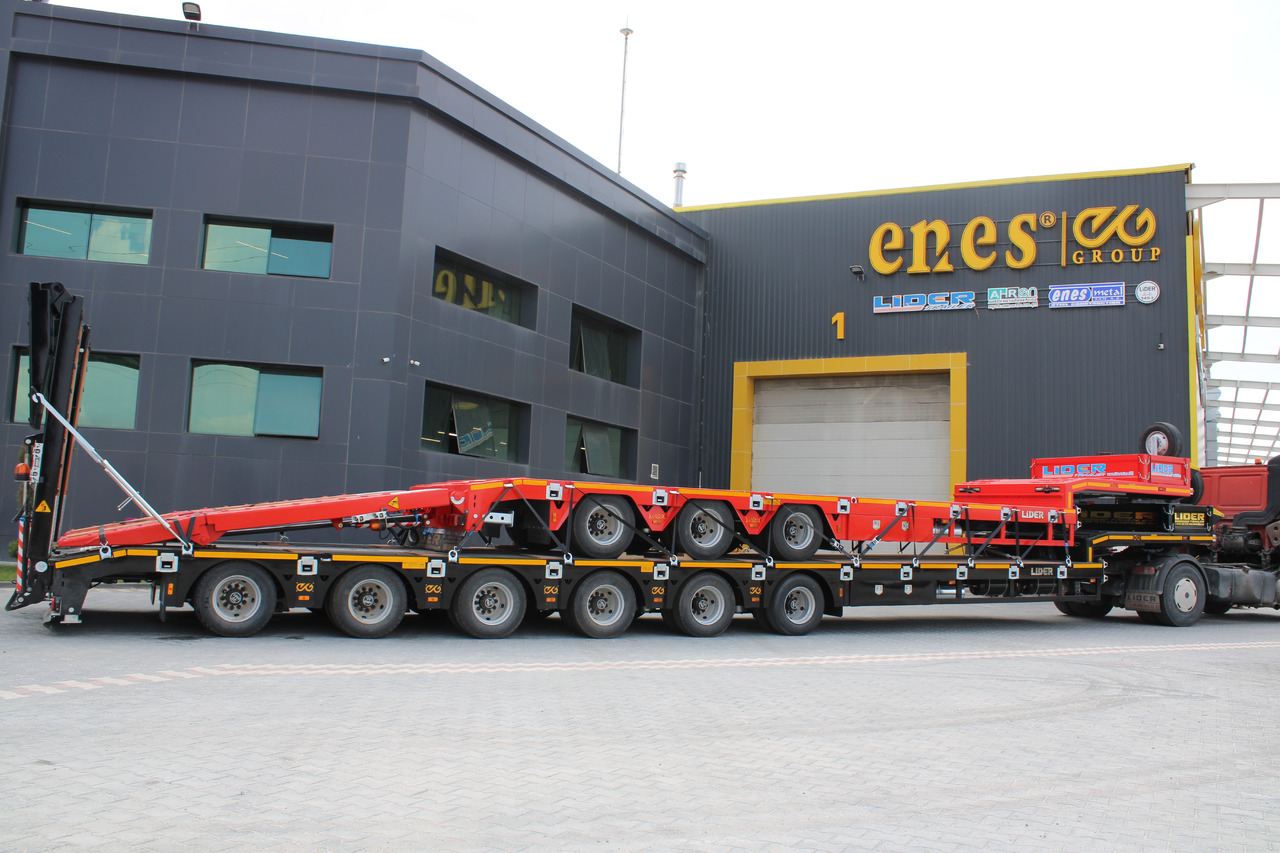 Nov Nizko noseča polprikolica LIDER 2025 model 150 Tons capacity Lowbed semi trailer: slika 6