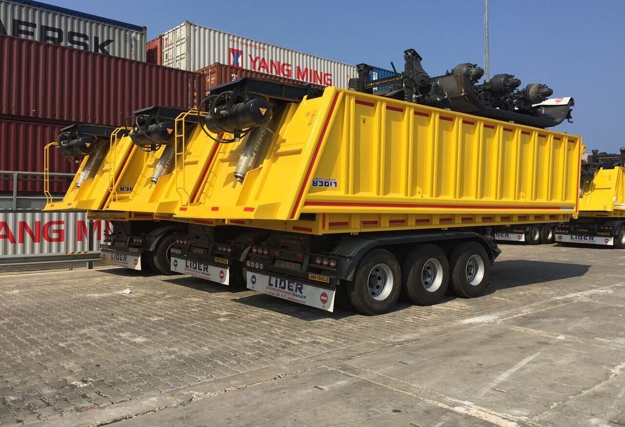 Nov Kiper polprikolica LIDER 2025 new dumper from manufacturer company LIDER TRAILER: slika 10