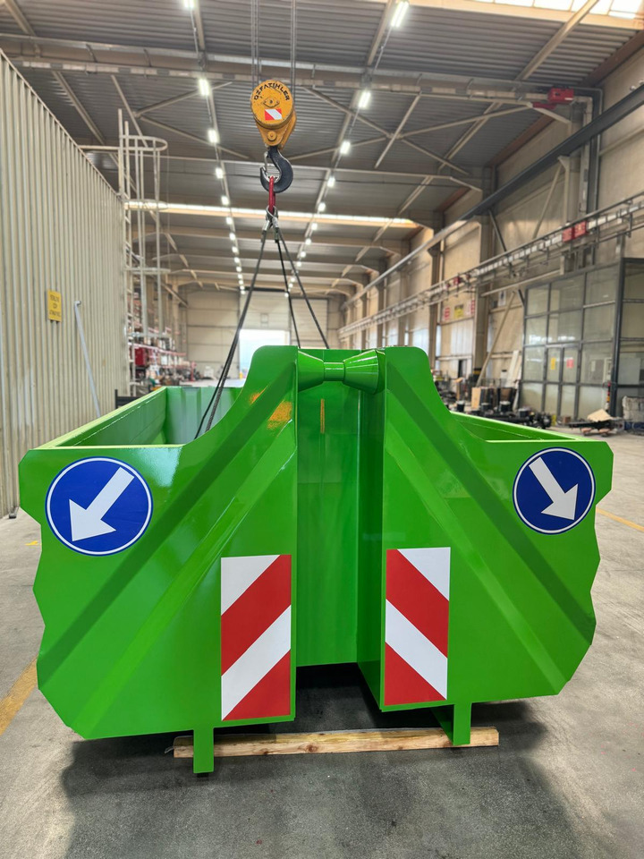 Nov Kontejnerska polprikolica/ Polprikolica z zamenljivim tovoriščem LIDER LIDER NEW 2025 Year DUMPER SEMI TRAILER  READY IN STOCKS: slika 8