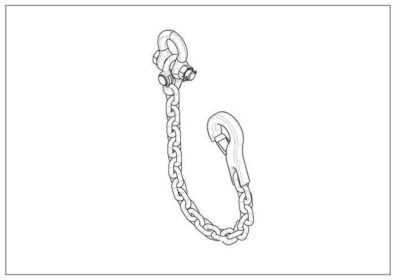 Novatech Gooseneck Safety Chains - Oprema za rokovanje z materiali: slika 4 Novatech Gooseneck Safety Chains - Oprema za rokovanje z materiali: slika 4