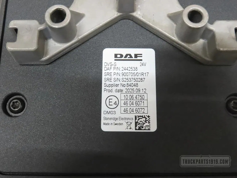 DAF 2442538 12 inch Monitor - Električni sistem za Tovornjak: slika 2 DAF 2442538 12 inch Monitor - Električni sistem za Tovornjak: slika 2