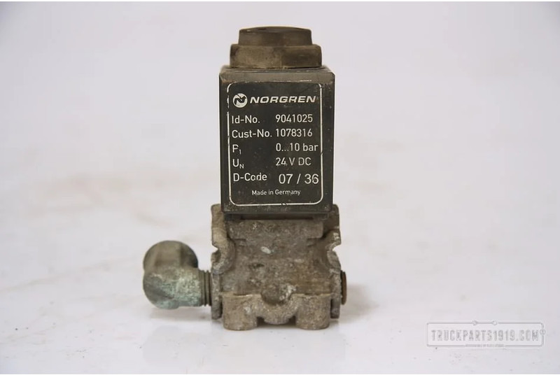 Diversen NORGREN Compressed Air System Volvo Magneetklep Used - Ventil za Tovornjak: slika 1 Diversen NORGREN Compressed Air System Volvo Magneetklep Used - Ventil za Tovornjak: slika 1