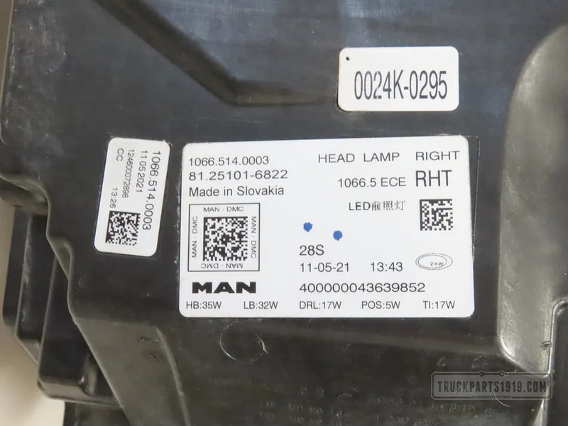 MAN 81.25101-6822 Koplamp LED Re. - Žarometi za Tovornjak: slika 3 MAN 81.25101-6822 Koplamp LED Re. - Žarometi za Tovornjak: slika 3