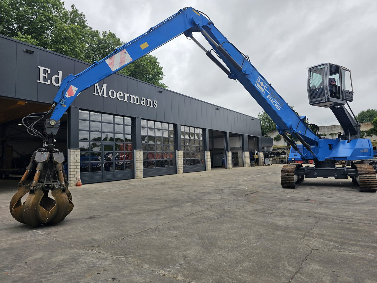 Fuchs RHL 350 Materialhandler With Adjustable Tracks - Bager za prekladanje primarnih/ Sekundarnih surovin: slika 3 Fuchs RHL 350 Materialhandler With Adjustable Tracks - Bager za prekladanje primarnih/ Sekundarnih surovin: slika 3