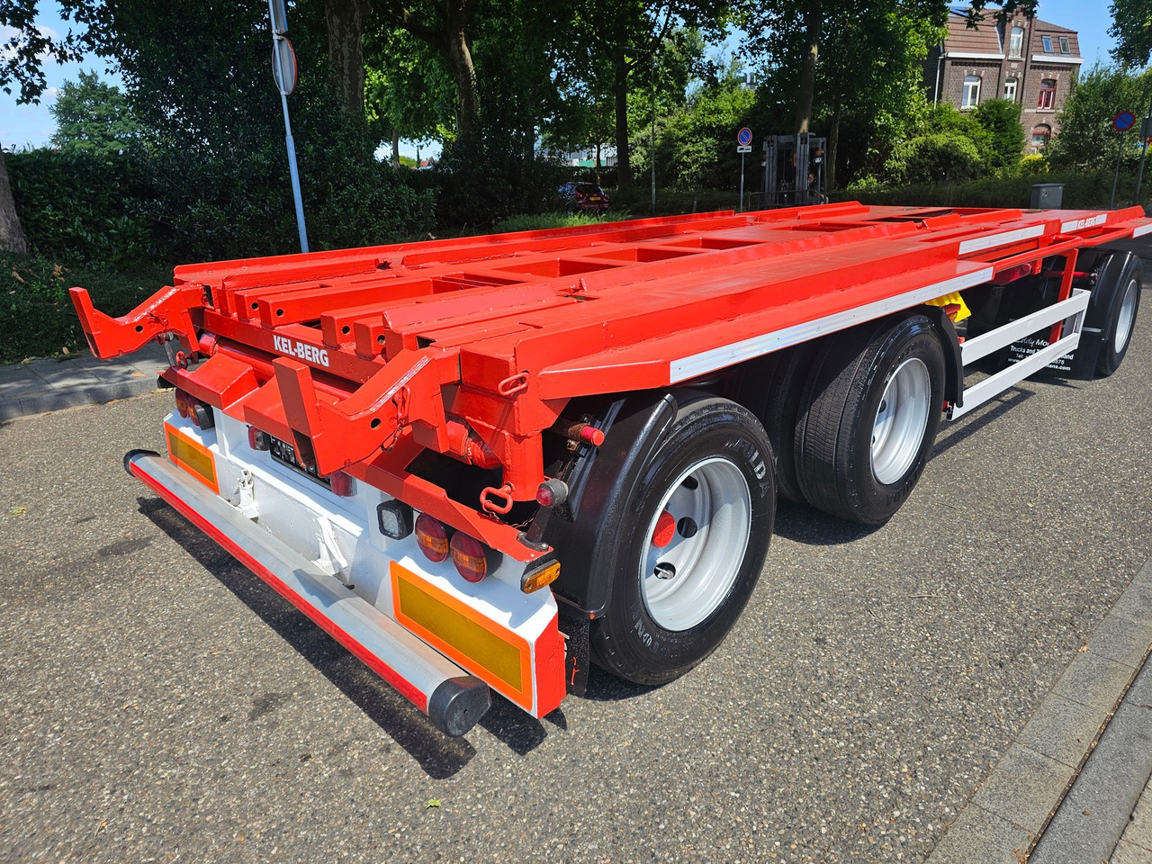 Kel-berg D24 3 Container Tippertrailer - Abrol/ Samonakladalec prikolica: slika 4 Kel-berg D24 3 Container Tippertrailer - Abrol/ Samonakladalec prikolica: slika 4