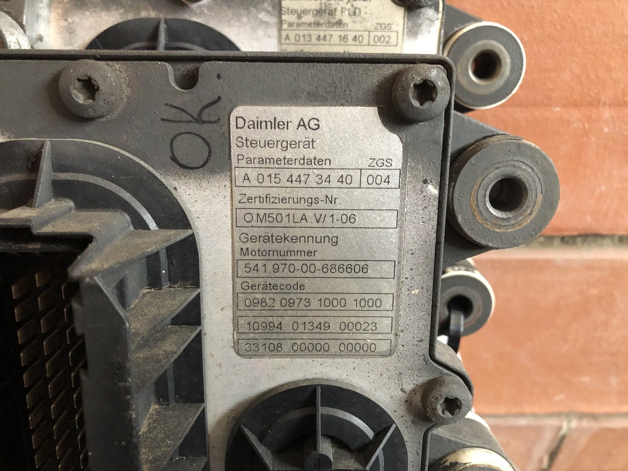 CONTROL UNIT ACTROS-ATEGO OM 501LA-OM904LA-OM906LA - ECU za Tovornjak: slika 4 CONTROL UNIT ACTROS-ATEGO OM 501LA-OM904LA-OM906LA - ECU za Tovornjak: slika 4