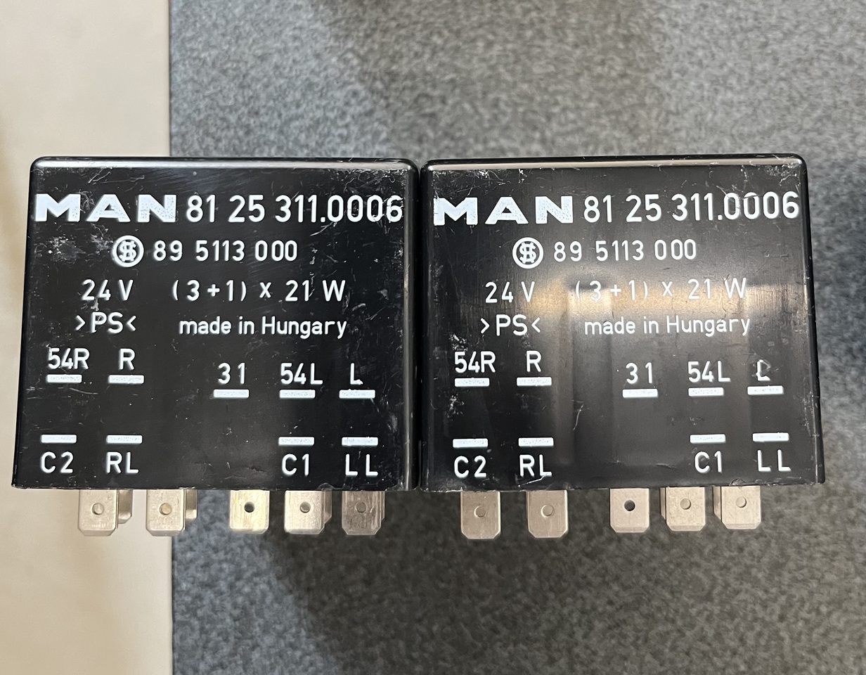 FLASHING-WIPING PULSE UNIT MAN F90,F2000 - Električni sistem za Tovornjak: slika 5 FLASHING-WIPING PULSE UNIT MAN F90,F2000 - Električni sistem za Tovornjak: slika 5