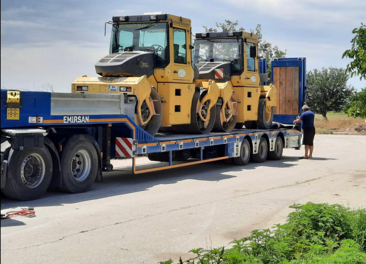 EMIRSAN 3 AXLE EXTENDABLE PLATFORM LOWBED - Nizko noseča polprikolica: slika 1 EMIRSAN 3 AXLE EXTENDABLE PLATFORM LOWBED - Nizko noseča polprikolica: slika 1