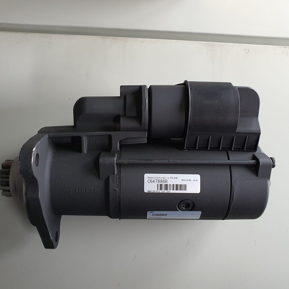 DAF STARTMOTOR VOOR EURO 4 / 5 CF / XF 2165365R - Zaganjalnik za Tovornjak: slika 1 DAF STARTMOTOR VOOR EURO 4 / 5 CF / XF 2165365R - Zaganjalnik za Tovornjak: slika 1