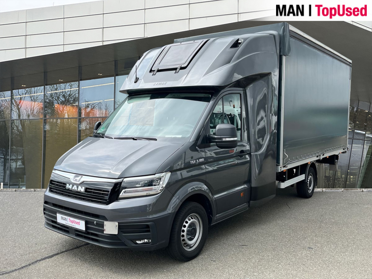 MAN TGE 3.180 4X2F SB - Dostavno vozilo s kesonom: slika 1 MAN TGE 3.180 4X2F SB - Dostavno vozilo s kesonom: slika 1