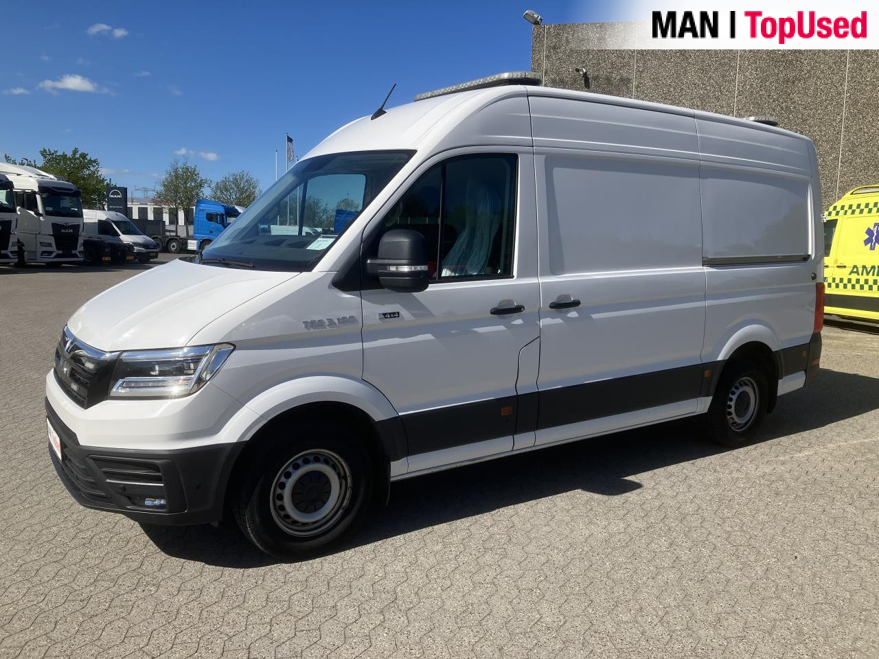 MAN TGE 3.180 4X4 SB - Furgon: slika 1 MAN TGE 3.180 4X4 SB - Furgon: slika 1