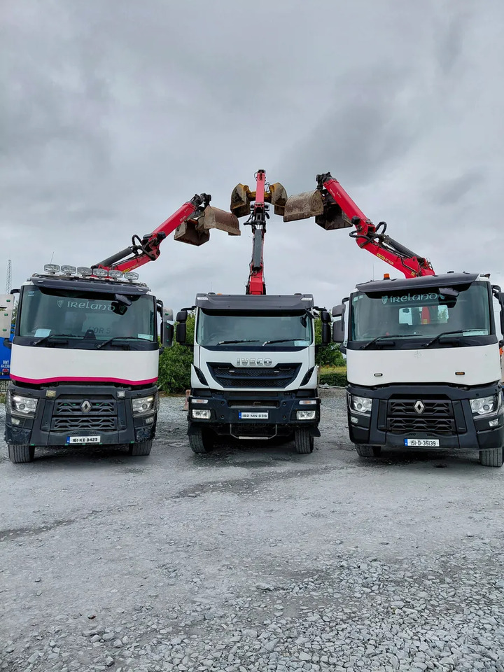 2015 Renault C 380 Grab Tipper 8×4 - Tovornjak prekucnik, Tovornjak z dvigalom: slika 1 2015 Renault C 380 Grab Tipper 8×4 - Tovornjak prekucnik, Tovornjak z dvigalom: slika 1