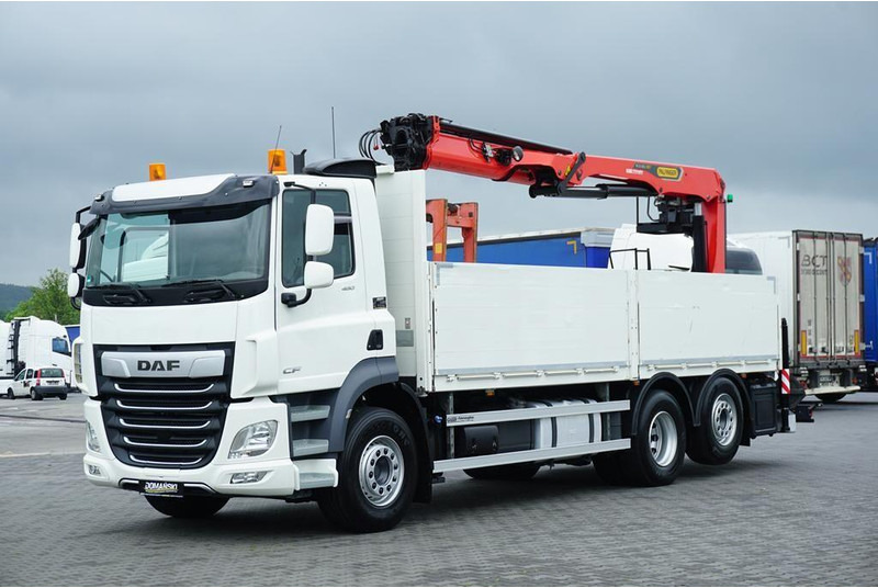 DAF CF / 480 / 6 X 2 / SKRZYNIOWY + HDS / PALFINGER PK 22 001L / OŚ - Tovornjak s kesonom, Tovornjak z dvigalom: slika 2 DAF CF / 480 / 6 X 2 / SKRZYNIOWY + HDS / PALFINGER PK 22 001L / OŚ - Tovornjak s kesonom, Tovornjak z dvigalom: slika 2