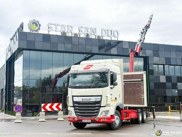 DAF XF 440 6x2 Fassi F365 FLY JIBCranePallet Grippe - Tovornjak s kesonom, Tovornjak z dvigalom: slika 4 DAF XF 440 6x2 Fassi F365 FLY JIBCranePallet Grippe - Tovornjak s kesonom, Tovornjak z dvigalom: slika 4
