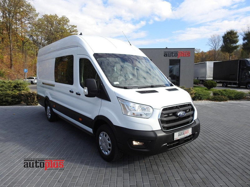 Ford TRANSIT FURGON BRYGADÓWKA 6 MIEJSCA TEMPOMAT KLIMATYZACJA LEDY - Minibus, Potniški kombi: slika 1 Ford TRANSIT FURGON BRYGADÓWKA 6 MIEJSCA TEMPOMAT KLIMATYZACJA LEDY - Minibus, Potniški kombi: slika 1