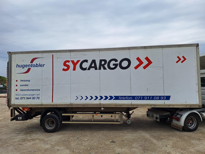 Hess LS35 - BE Koffer + LBW DHollandia 1000 kg semi trailer - Polprikolica zabojnik: slika 4 Hess LS35 - BE Koffer + LBW DHollandia 1000 kg semi trailer - Polprikolica zabojnik: slika 4