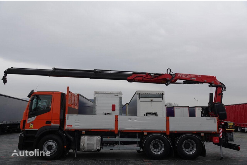 Iveco 420 Flatbed + crane FASSI 185 6x2 - Tovornjak s kesonom, Tovornjak z dvigalom: slika 3 Iveco 420 Flatbed + crane FASSI 185 6x2 - Tovornjak s kesonom, Tovornjak z dvigalom: slika 3
