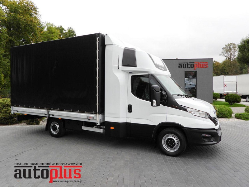 Iveco DAILY 35S18 PLANDEKA 10 PALET WEBASTO TEMPOMAT PNEUMATYKA KLIMAT - Dostavno vozilo s ponjavo: slika 1 Iveco DAILY 35S18 PLANDEKA 10 PALET WEBASTO TEMPOMAT PNEUMATYKA KLIMAT - Dostavno vozilo s ponjavo: slika 1