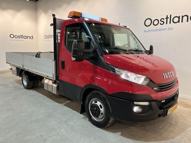 Iveco Daily 35C16 Flatbed + Crane HMF 252 T2 - Dostavno vozilo s kesonom: slika 1 Iveco Daily 35C16 Flatbed + Crane HMF 252 T2 - Dostavno vozilo s kesonom: slika 1