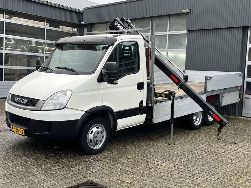 Iveco Daily 40C17 BE Clixtar - Flatbed truck + crane - Dostavno vozilo s kesonom: slika 1 Iveco Daily 40C17 BE Clixtar - Flatbed truck + crane - Dostavno vozilo s kesonom: slika 1