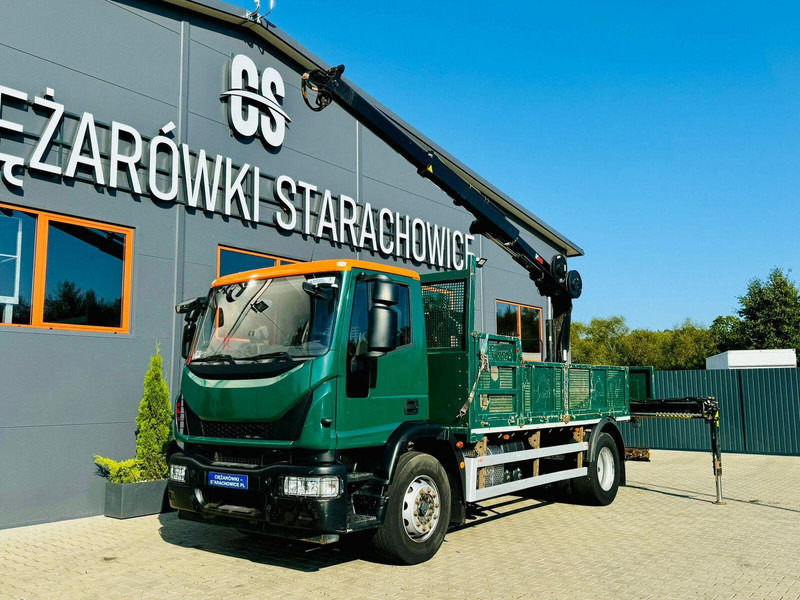 Iveco Eurocargo 180E25 - Tovornjak s kesonom, Tovornjak z dvigalom: slika 1 Iveco Eurocargo 180E25 - Tovornjak s kesonom, Tovornjak z dvigalom: slika 1