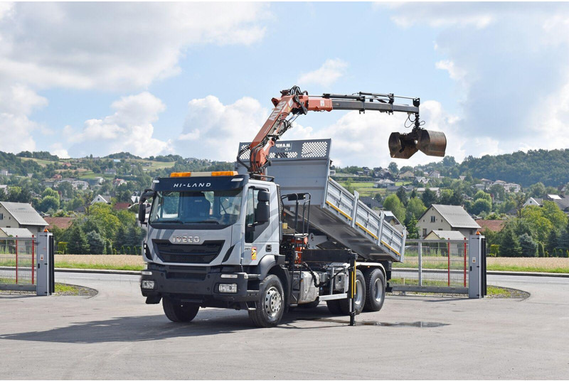 Iveco TRAKKER 410 - Tovornjak prekucnik, Tovornjak z dvigalom: slika 2 Iveco TRAKKER 410 - Tovornjak prekucnik, Tovornjak z dvigalom: slika 2