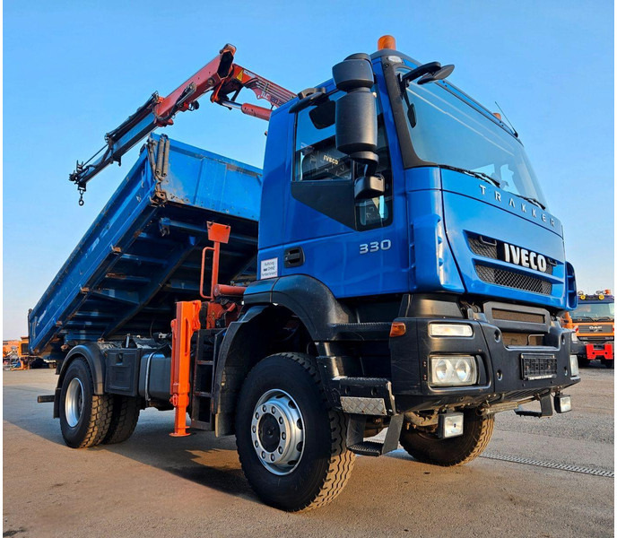 Iveco Trakker 190T33 4x4 M Tipper + Crane Atlas 120.2E - Tovornjak prekucnik, Tovornjak z dvigalom: slika 5 Iveco Trakker 190T33 4x4 M Tipper + Crane Atlas 120.2E - Tovornjak prekucnik, Tovornjak z dvigalom: slika 5