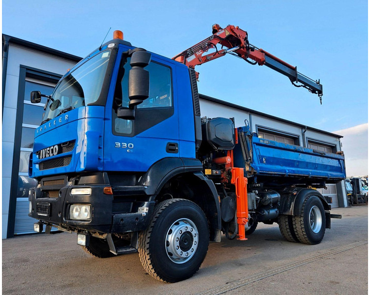 Iveco Trakker 190T33 4x4 M Tipper + Crane Atlas 120.2E - Tovornjak prekucnik, Tovornjak z dvigalom: slika 3 Iveco Trakker 190T33 4x4 M Tipper + Crane Atlas 120.2E - Tovornjak prekucnik, Tovornjak z dvigalom: slika 3