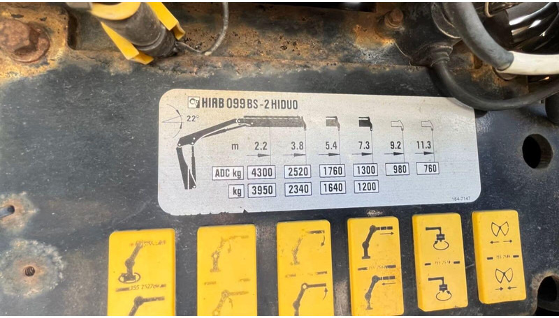 Tovornjak prekucnik, Tovornjak z dvigalom Iveco Trakker 360 EEV - 3 way tipper + crane: slika 8