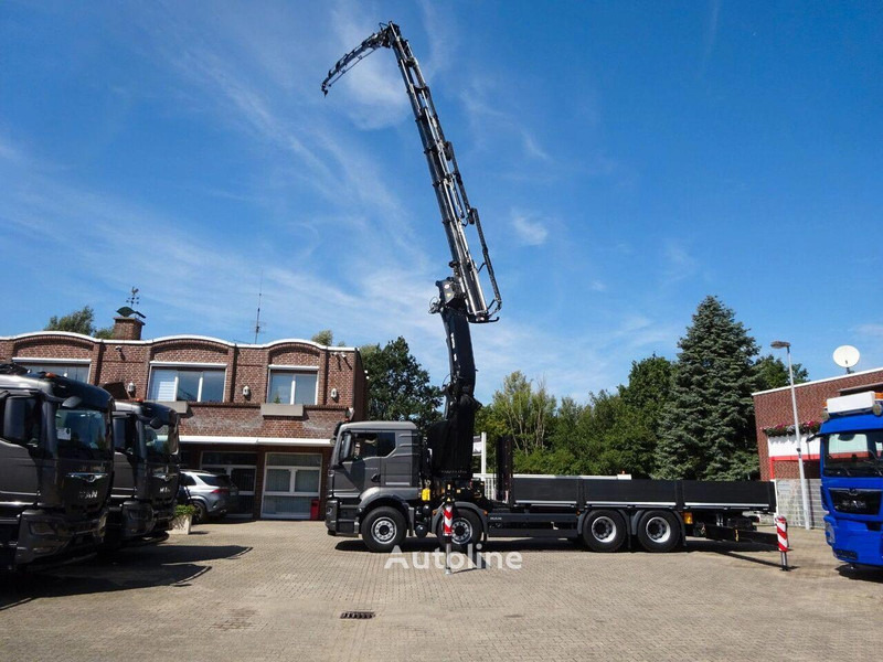 MAN 35.510 - Flatbed+crane - Tovornjak s kesonom, Tovornjak z dvigalom: slika 1 MAN 35.510 - Flatbed+crane - Tovornjak s kesonom, Tovornjak z dvigalom: slika 1