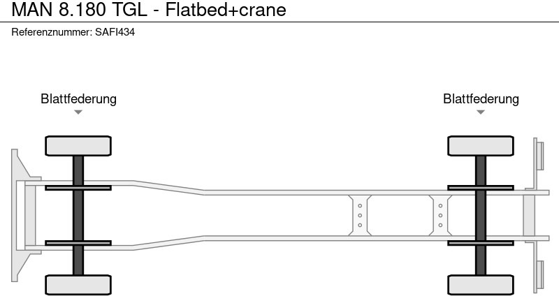 Tovornjak s kesonom, Tovornjak z dvigalom MAN 8.180 TGL - Flatbed+crane: slika 20 Tovornjak s kesonom, Tovornjak z dvigalom MAN 8.180 TGL - Flatbed+crane: slika 20