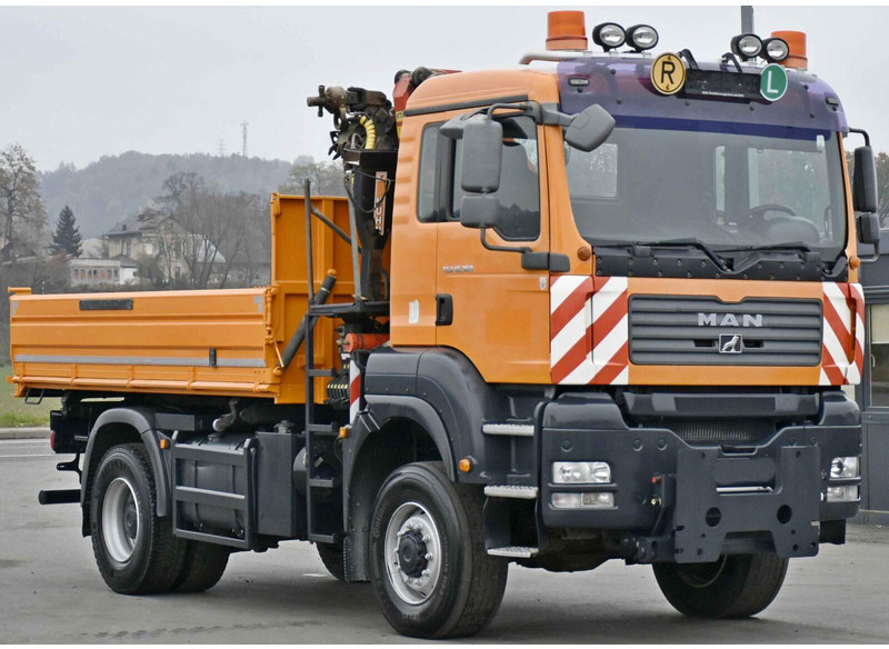 MAN TGA 18.360 - Tovornjak prekucnik, Tovornjak z dvigalom: slika 4 MAN TGA 18.360 - Tovornjak prekucnik, Tovornjak z dvigalom: slika 4