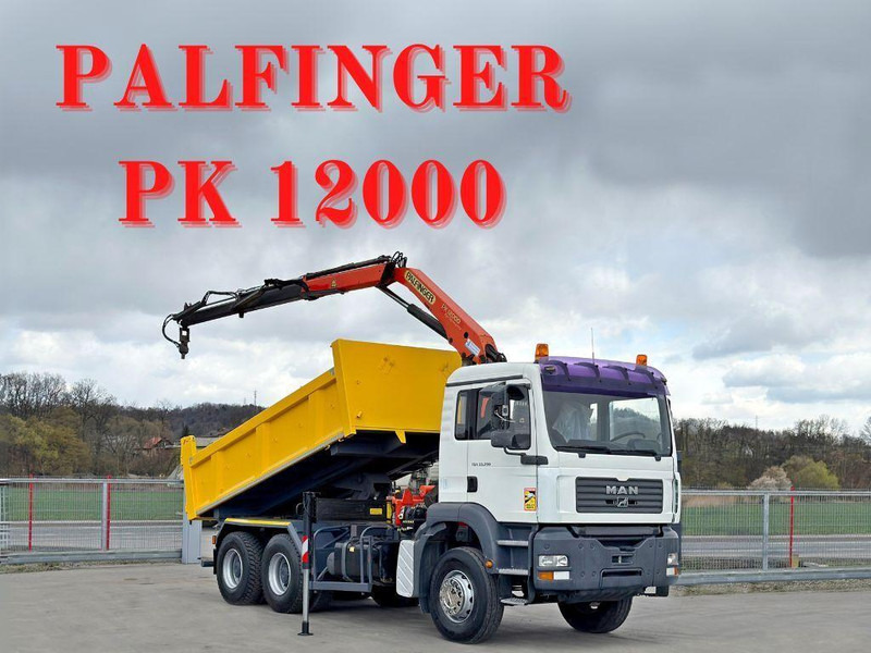 MAN TGA 33.350 * PK 12000 *6x4 * TOPZUSTAND - Tovornjak prekucnik, Tovornjak z dvigalom: slika 1 MAN TGA 33.350 * PK 12000 *6x4 * TOPZUSTAND - Tovornjak prekucnik, Tovornjak z dvigalom: slika 1