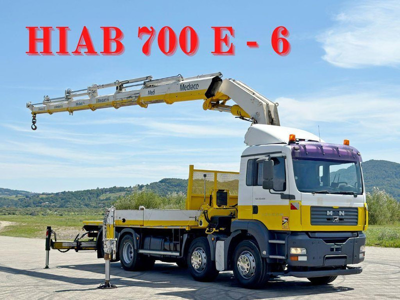 MAN TGA 35.430 * HIAB 700 E - 6 + FUNK* TOPZUSTAND - Tovornjak s kesonom, Tovornjak z dvigalom: slika 1 MAN TGA 35.430 * HIAB 700 E - 6 + FUNK* TOPZUSTAND - Tovornjak s kesonom, Tovornjak z dvigalom: slika 1