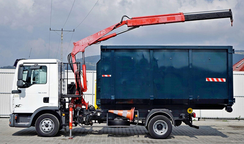 MAN TGL 7.150 + FASSI F60 * TOPZUSTAND - Tovornjak prekucnik, Tovornjak z dvigalom: slika 5 MAN TGL 7.150 + FASSI F60 * TOPZUSTAND - Tovornjak prekucnik, Tovornjak z dvigalom: slika 5