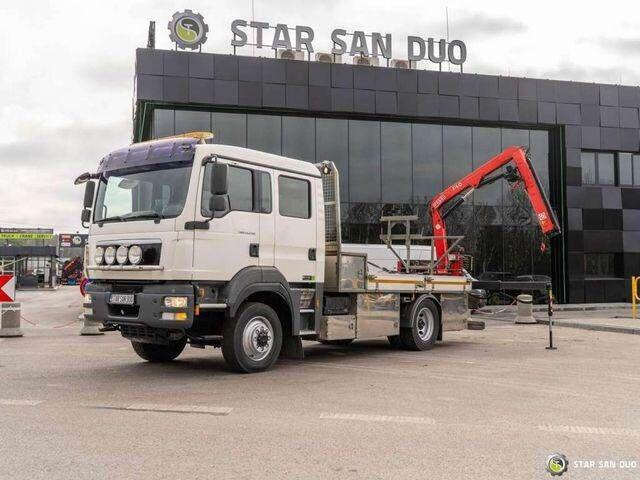 MAN TGM 13.290 4x4 BI FASSI F40B22 Crane Camper - Tovornjak s kesonom, Tovornjak z dvigalom: slika 1 MAN TGM 13.290 4x4 BI FASSI F40B22 Crane Camper - Tovornjak s kesonom, Tovornjak z dvigalom: slika 1
