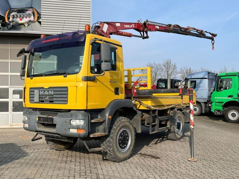 MAN TGM 18.280 4x4 Crane Tirre Euro 131 - Tovornjak s kesonom, Tovornjak z dvigalom: slika 1 MAN TGM 18.280 4x4 Crane Tirre Euro 131 - Tovornjak s kesonom, Tovornjak z dvigalom: slika 1