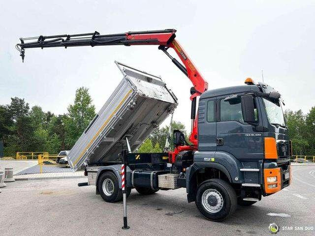 MAN TGS 18.480 PALFINGER PK 16502 HDS Crane,Kipper - Tovornjak prekucnik, Tovornjak z dvigalom: slika 3 MAN TGS 18.480 PALFINGER PK 16502 HDS Crane,Kipper - Tovornjak prekucnik, Tovornjak z dvigalom: slika 3
