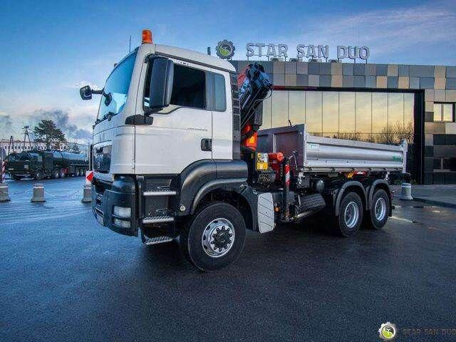 MAN TGS 26.360 6x6 PALFINGER PK 18001 EH Crane Kipe - Tovornjak prekucnik, Tovornjak z dvigalom: slika 2 MAN TGS 26.360 6x6 PALFINGER PK 18001 EH Crane Kipe - Tovornjak prekucnik, Tovornjak z dvigalom: slika 2