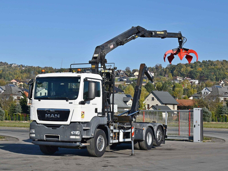 MAN TGS 26.360 - Kotalni prekucni tovornjak, Tovornjak z dvigalom: slika 2 MAN TGS 26.360 - Kotalni prekucni tovornjak, Tovornjak z dvigalom: slika 2