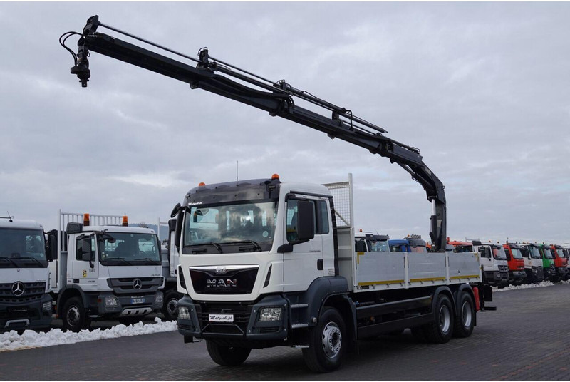 MAN TGS 26.400 / 6x4 / SKRZYNIOWY - 6,5M / HDS HIAB 188 4xwysów 13 M - Tovornjak s kesonom, Tovornjak z dvigalom: slika 1 MAN TGS 26.400 / 6x4 / SKRZYNIOWY - 6,5M / HDS HIAB 188 4xwysów 13 M - Tovornjak s kesonom, Tovornjak z dvigalom: slika 1