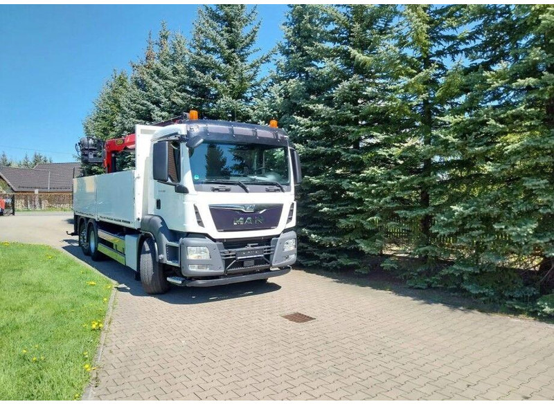 MAN TGS 26.400 Flatbed + Crane Palfinger PK 23001L - Tovornjak s kesonom, Tovornjak z dvigalom: slika 5 MAN TGS 26.400 Flatbed + Crane Palfinger PK 23001L - Tovornjak s kesonom, Tovornjak z dvigalom: slika 5
