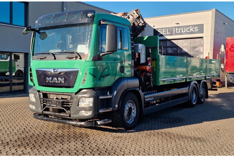 MAN TGS 26.460 6X2 Flatbed + Crane Atlas 172.3E-A4 + RC - Tovornjak s kesonom, Tovornjak z dvigalom: slika 3 MAN TGS 26.460 6X2 Flatbed + Crane Atlas 172.3E-A4 + RC - Tovornjak s kesonom, Tovornjak z dvigalom: slika 3