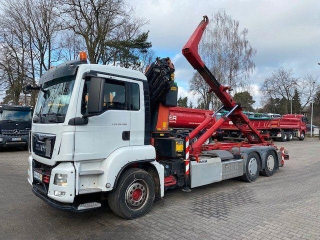 MAN TGS 26.480 - Kotalni prekucni tovornjak, Tovornjak z dvigalom: slika 1 MAN TGS 26.480 - Kotalni prekucni tovornjak, Tovornjak z dvigalom: slika 1