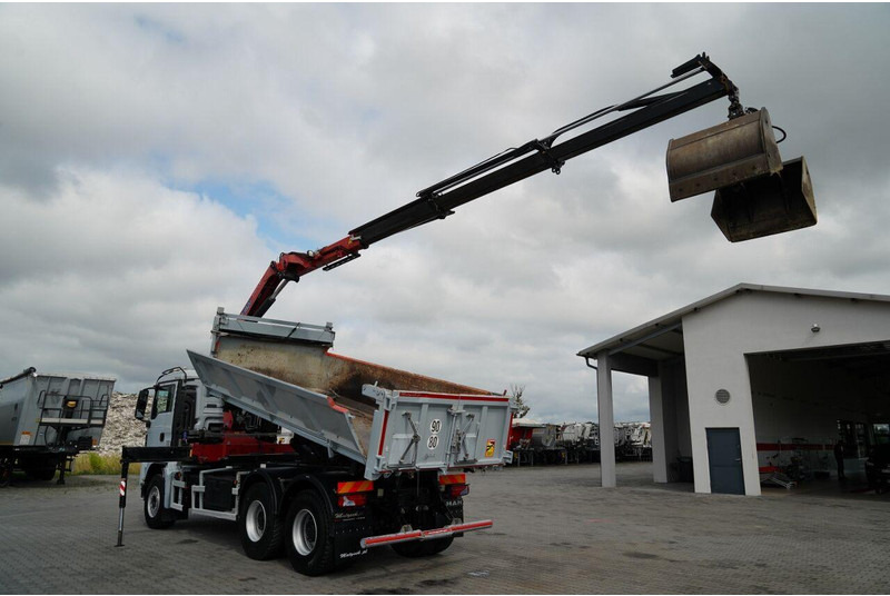 MAN TGS 33.360 / WYWROTKA + HDS - Tovornjak prekucnik, Tovornjak z dvigalom: slika 4 MAN TGS 33.360 / WYWROTKA + HDS - Tovornjak prekucnik, Tovornjak z dvigalom: slika 4