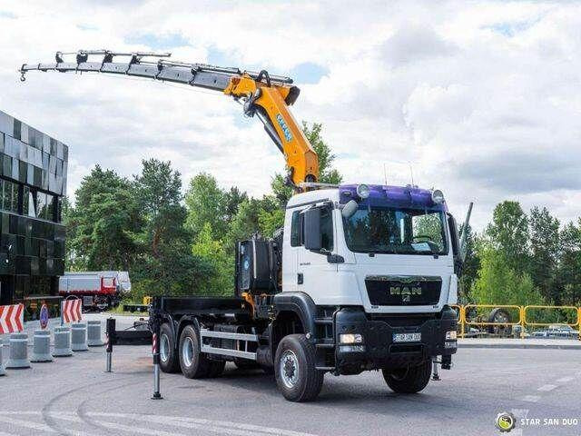 MAN TGS 33.400 6x6 BL EFFER 315/8S HDS Crane 2019 - Tovornjak s kesonom, Tovornjak z dvigalom: slika 1 MAN TGS 33.400 6x6 BL EFFER 315/8S HDS Crane 2019 - Tovornjak s kesonom, Tovornjak z dvigalom: slika 1